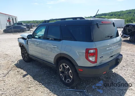 2022 Ford Bronco Sport Outer Banks from USA, damaged, VIN 3FMCR9C61NRD43751